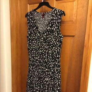 Black and white dress